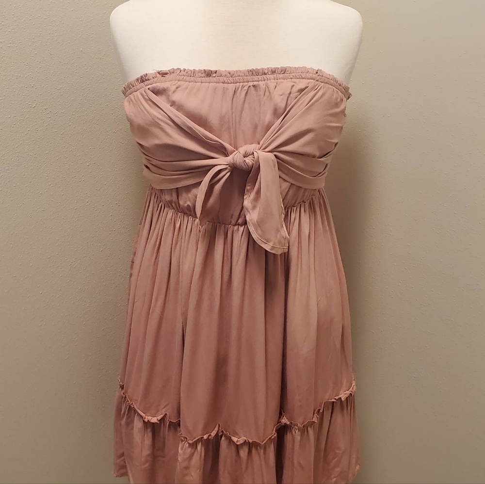 Strapless Spring Dress